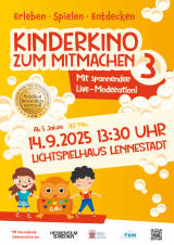 Filmplakat KUBU - Kinderkino zum Mitmachen III