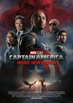Filmplakat Captain America 4: Brave New World