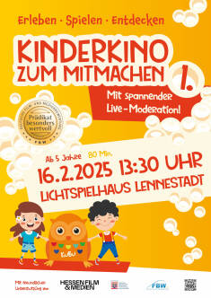 Filmplakat KUBU - Kinderkino zum Mitmachen I